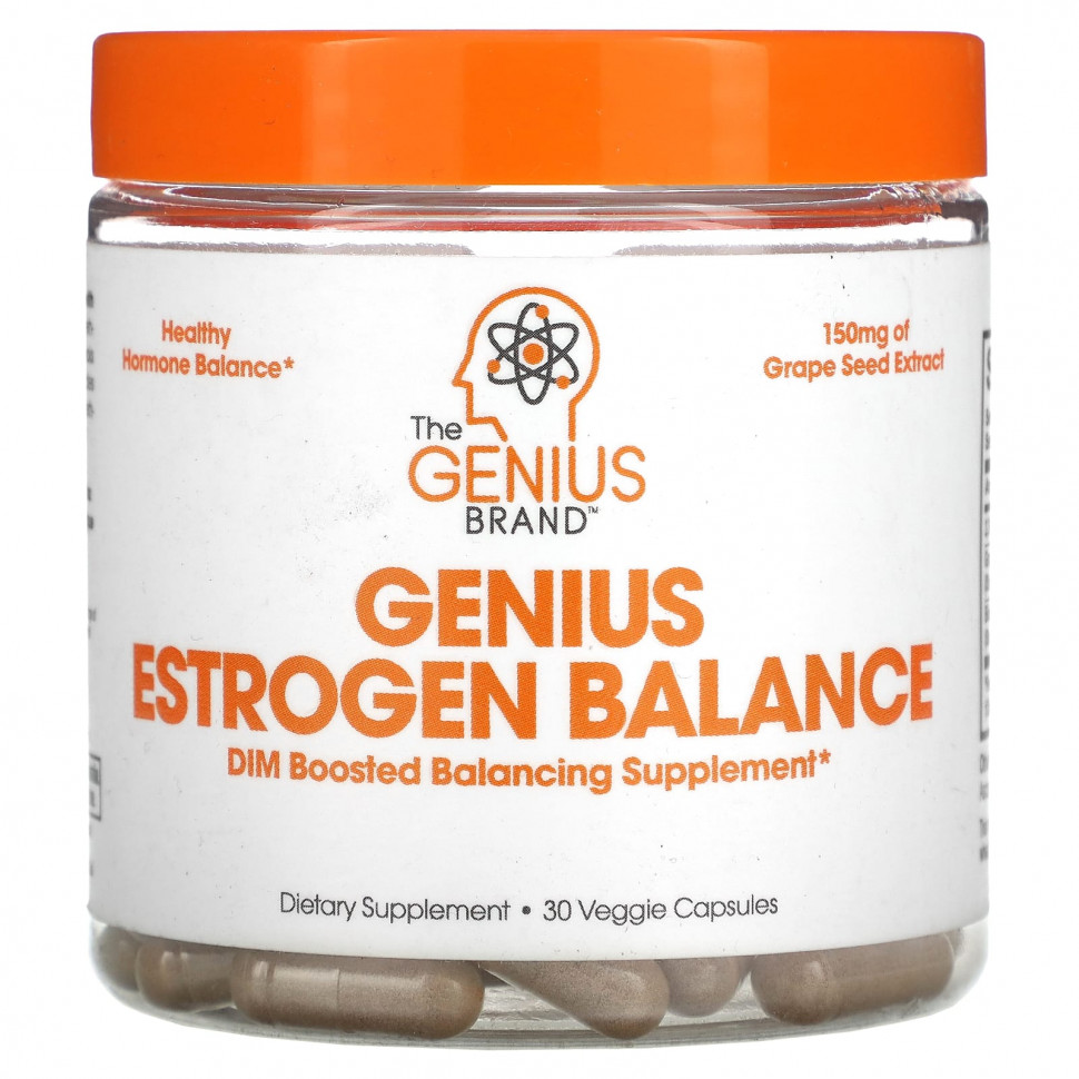 ������ ������ The Genius Brand, Genius Estrogen Balance, 30 ������������ ������  IHerb (������) ����