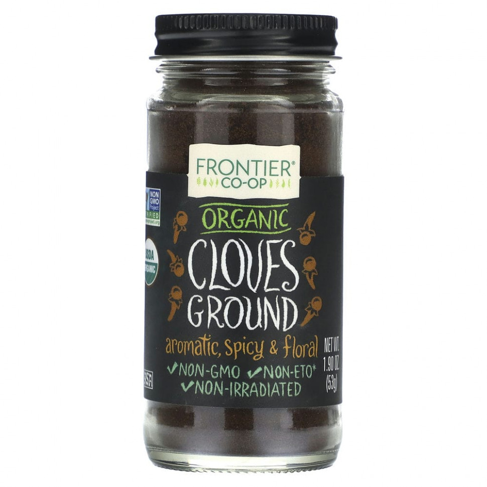 ������ ������ Frontier Co-op, Organic Cloves, Ground, 1.90 oz (53 g)  IHerb (������) ����
