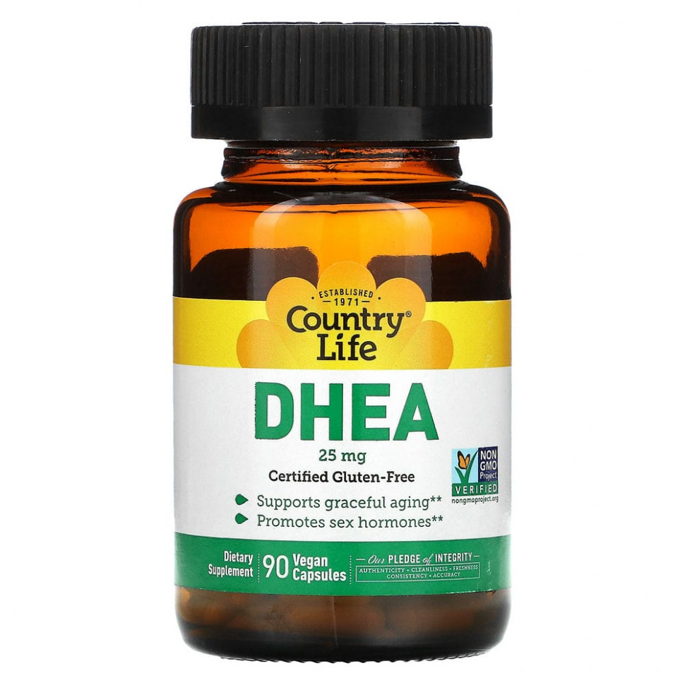 ������ ������ Country Life, DHEA, 25 mg, 90 Vegetarian Capsules  IHerb (������) ����