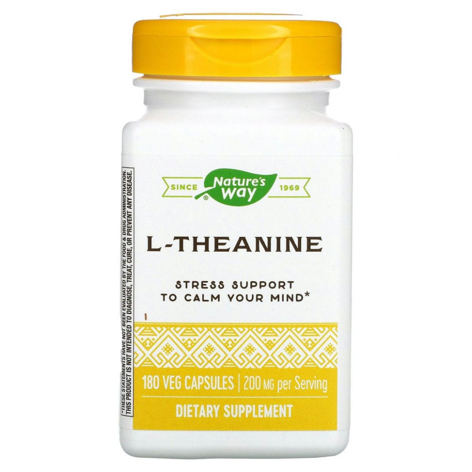 ������ ������ Enzymatic Therapy, L-������, 180 �������������� ������  IHerb (������) ����