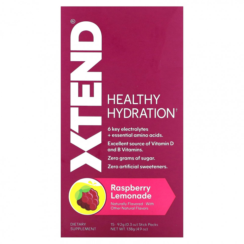 ������ ������ Xtend, Healthy Hydration, ��������� �������, 15 ��������� �� 8,6 � (0,3 �����)  IHerb (������) ����