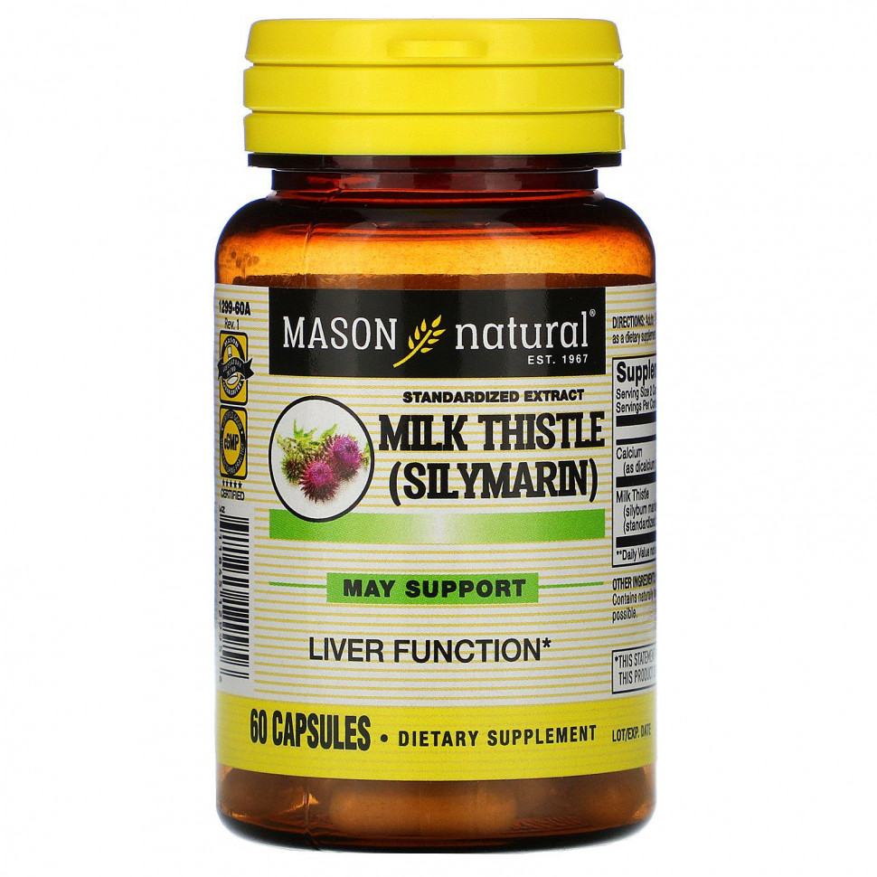 ������ ������ Mason Natural, ���������� (���������), ������������������� �������� , 60 ������  IHerb (������) ����