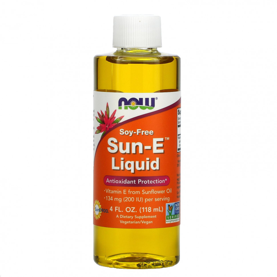 ������ ������ NOW Foods, �������� Sun-E, 118 �� (4 ����. �����)  IHerb (������) ����