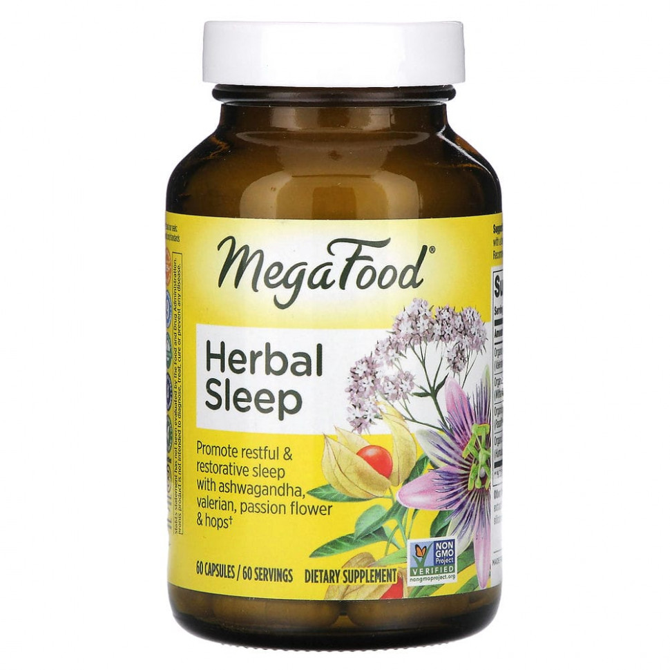 ������ ������ MegaFood, Herbal Sleep, 60 ������  IHerb (������) ����