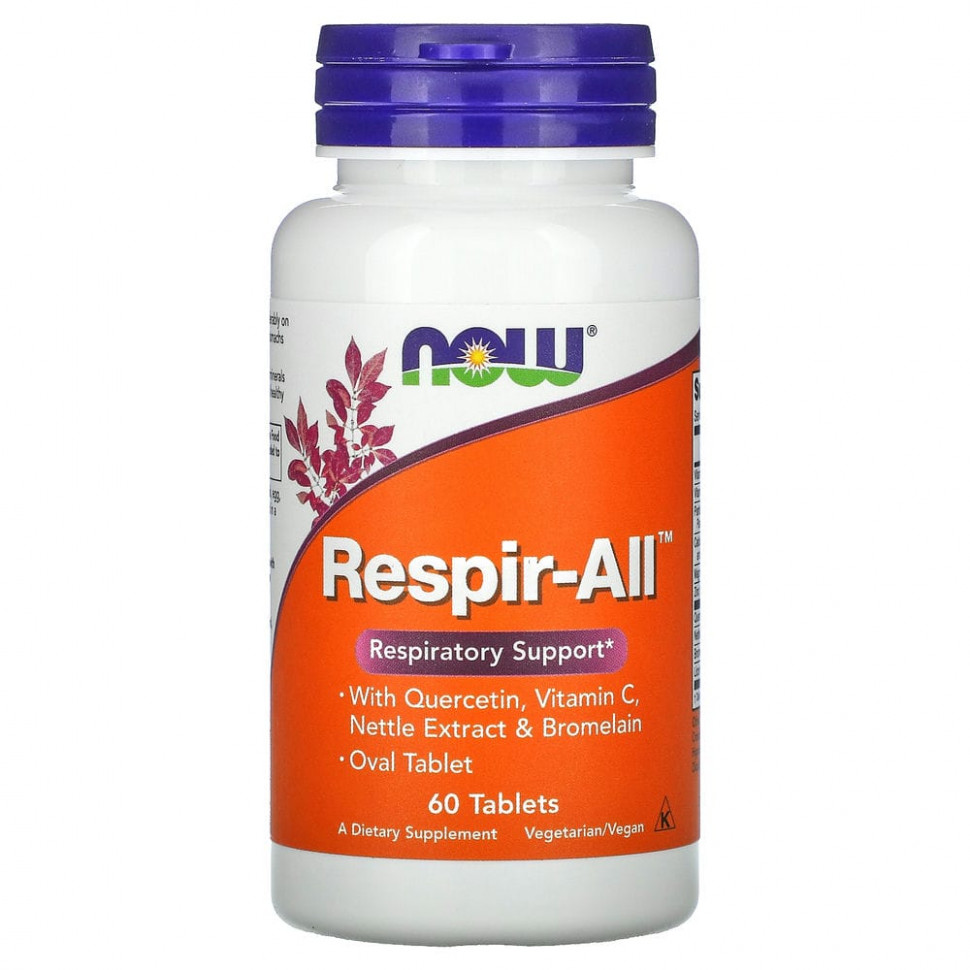 ������ ������ NOW Foods, Respir-All, 60 ��������  IHerb (������) ����