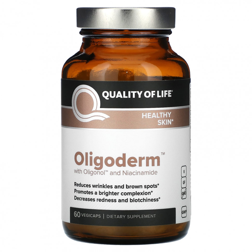 ������ ������ Quality of Life Labs, Oligoderm � ���������� � ������������, 60 ������������ ������  IHerb (������) ����