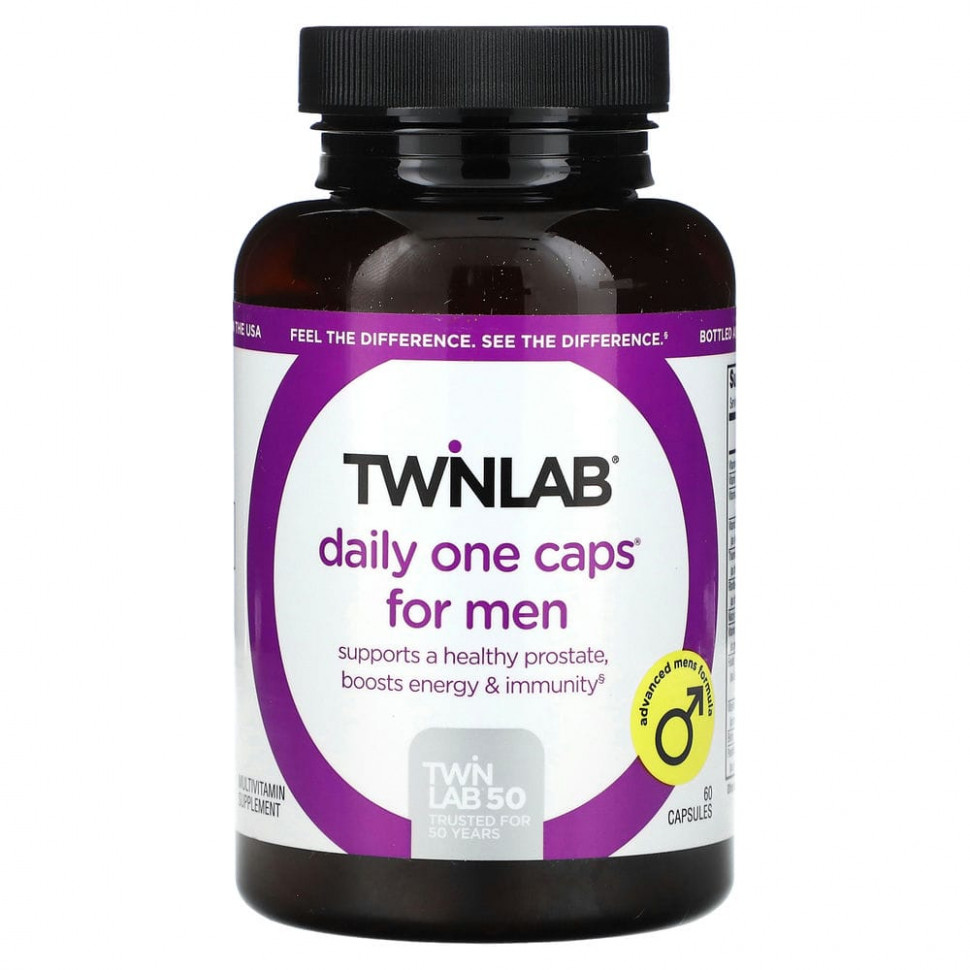 ������ ������ Twinlab, Daily One Caps, ��� ������, 60 ������  IHerb (������) ����