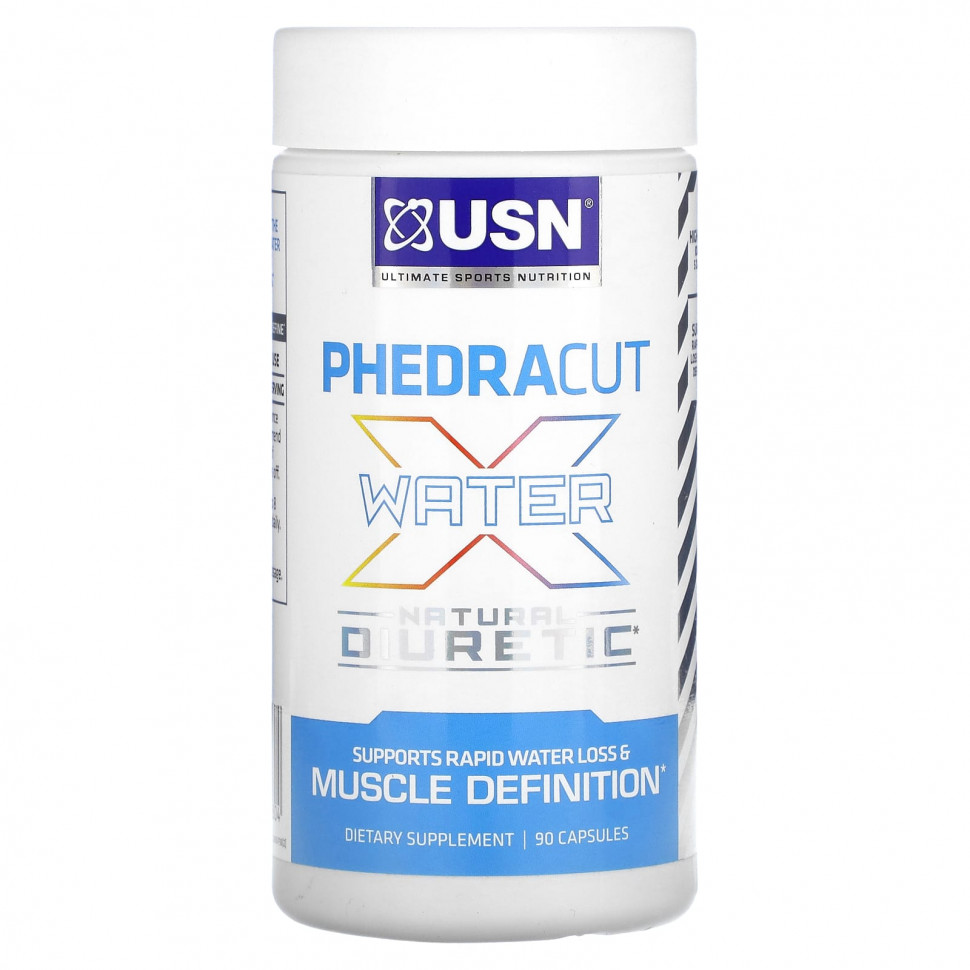 ������ ������ USN, Phedracut Water X, 90 ������  IHerb (������) ����