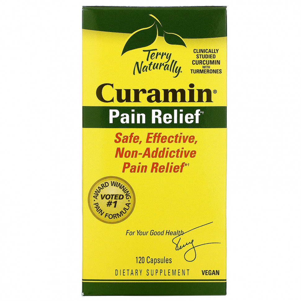 ������ ������ Terry Naturally, Curamin, ��������������, 120 ������  IHerb (������) ����