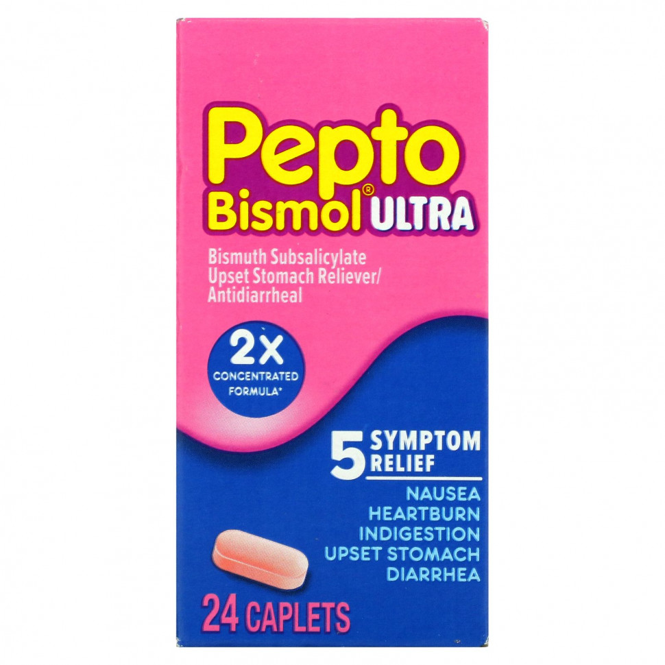 ������ ������ Pepto Bismol, ����� ������ ������, 24 �������  IHerb (������) ����