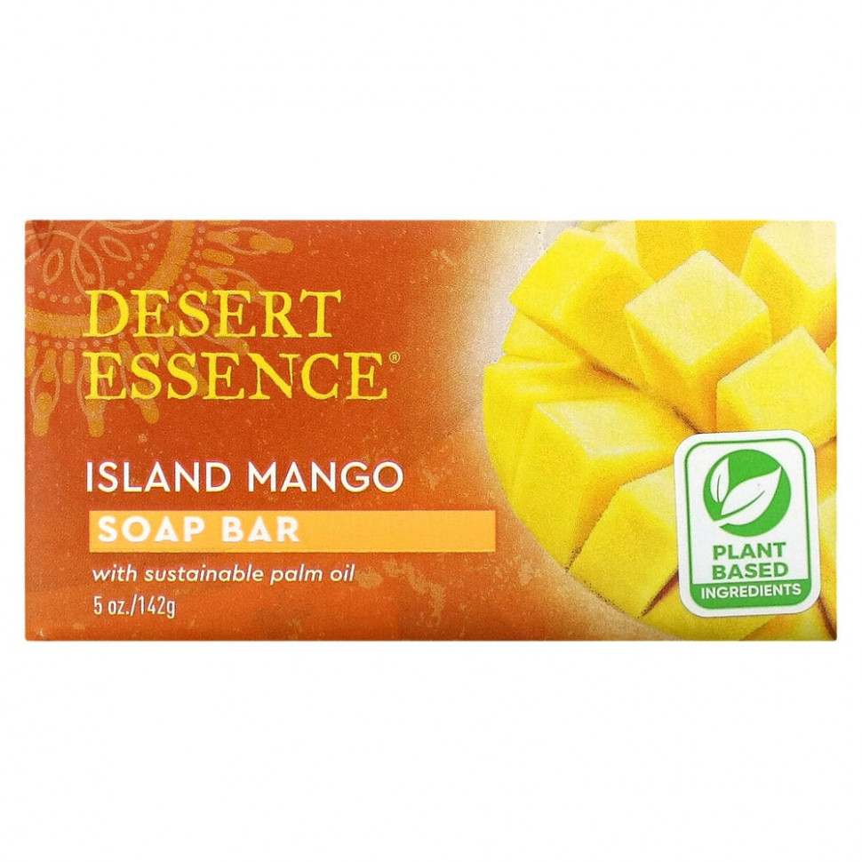 ������ ������ Desert Essence, Soap Bar, Island Mango, 142 � (5 �����)  IHerb (������) ����