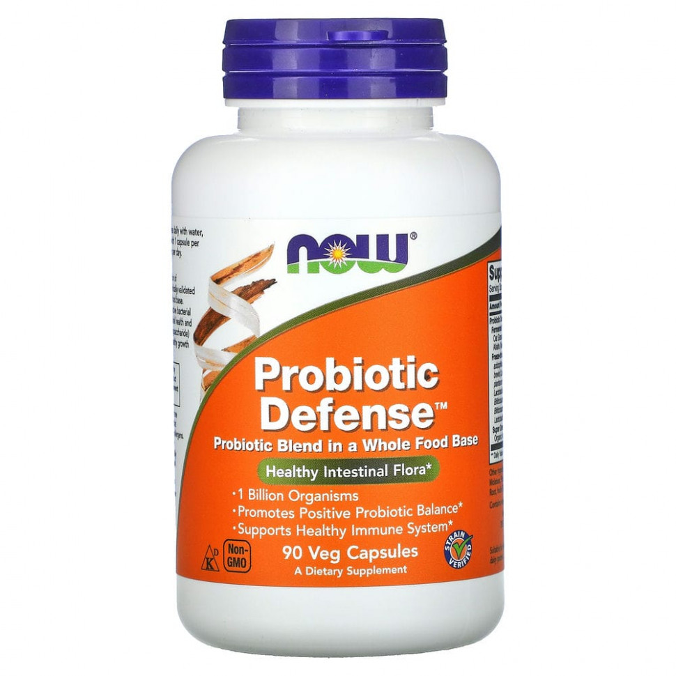 ������ ������ NOW Foods, Probiotic Defense, 90 ������������ ������  IHerb (������) ����