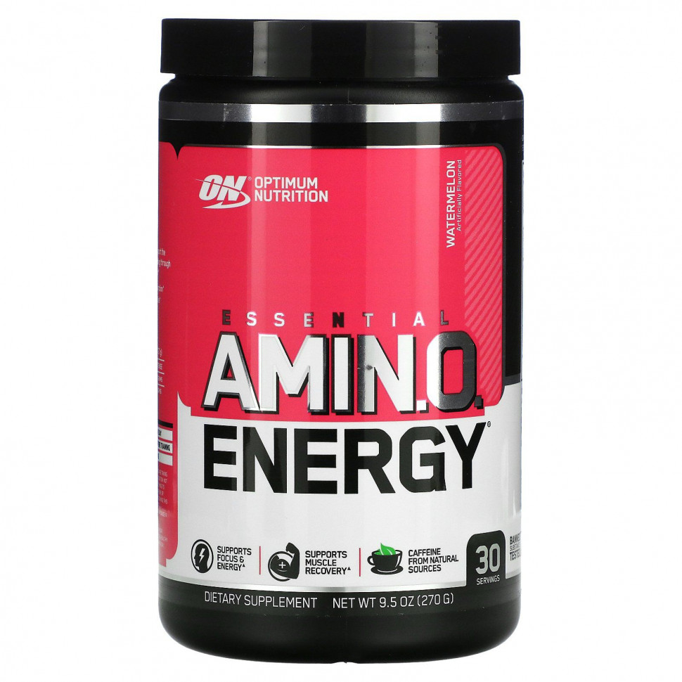 ������ ������ Optimum Nutrition, ESSENTIAL AMIN.O. ENERGY, �����, 270 � (9,5 �����)  IHerb (������) ����