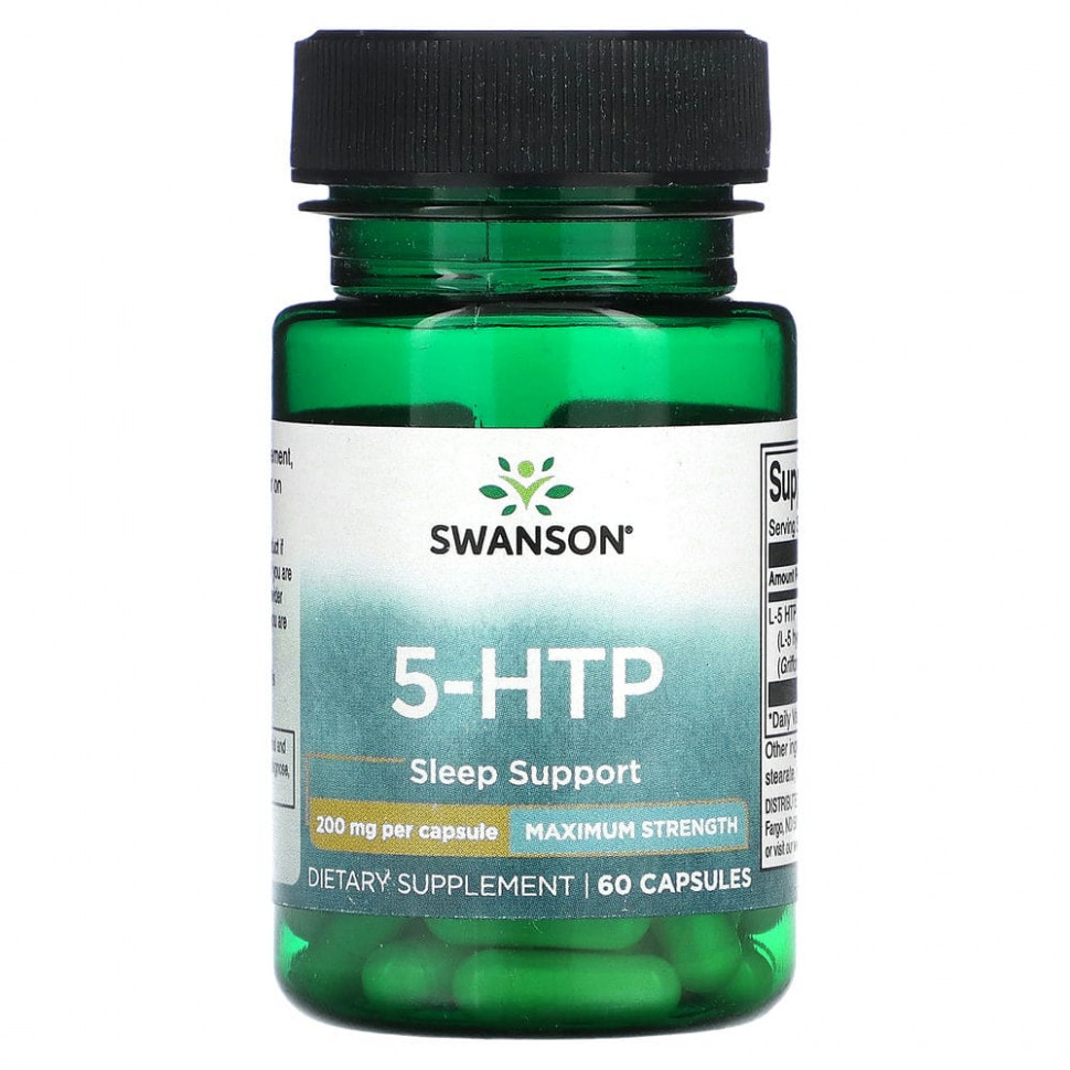 ������ ������ Swanson, 5-HTP, 200 ��, 60 ������  IHerb (������) ����