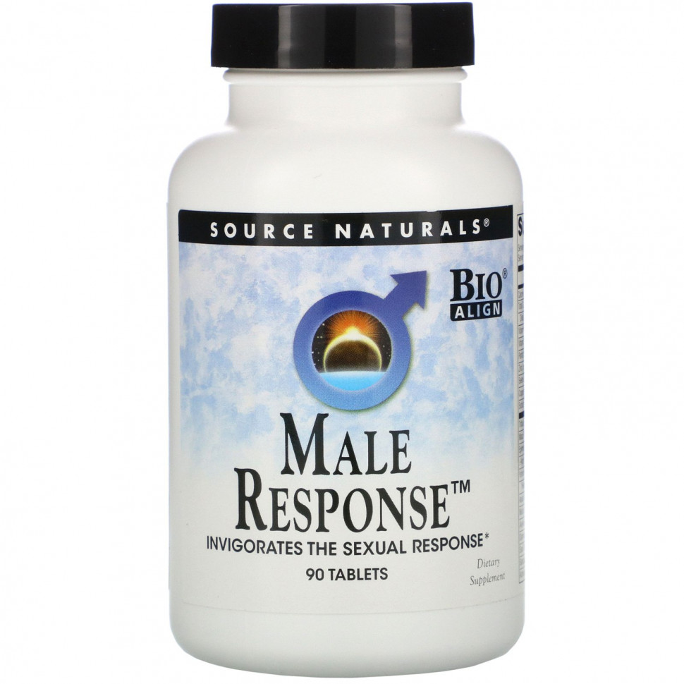 ������ ������ Source Naturals, Male Response, 90 ��������  IHerb (������) ����