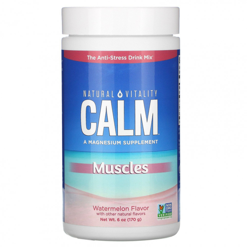 ������ ������ Natural Vitality, Calm, Muscles, ���� ������, 6 ����� (170 �)  IHerb (������) ����