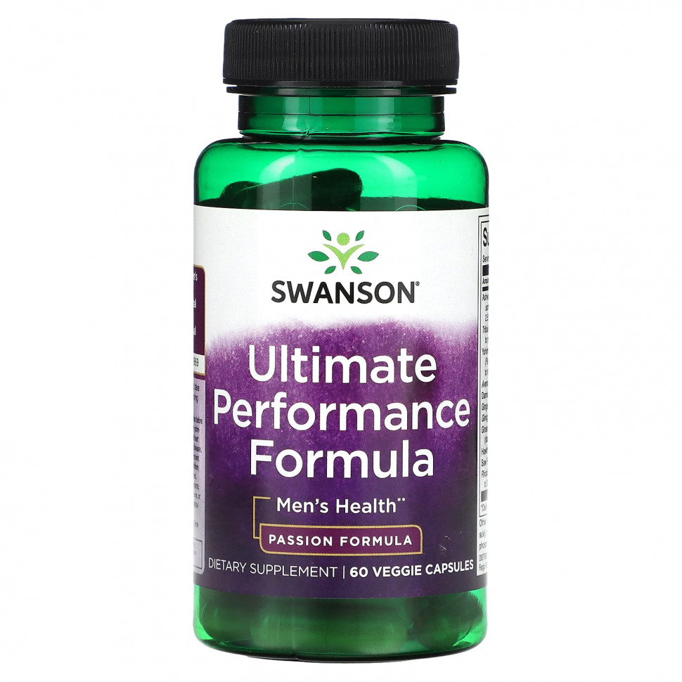������ ������ Swanson, Ultimate Performance Formula, ��� �������� ��������, 60 ������������ ������  IHerb (������) ����