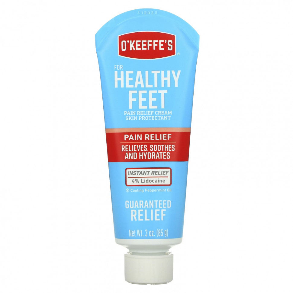 ������ ������ O'Keeffe's, For Healthy Feet, �������������� ����, 85 � (3 �����)  IHerb (������) ����
