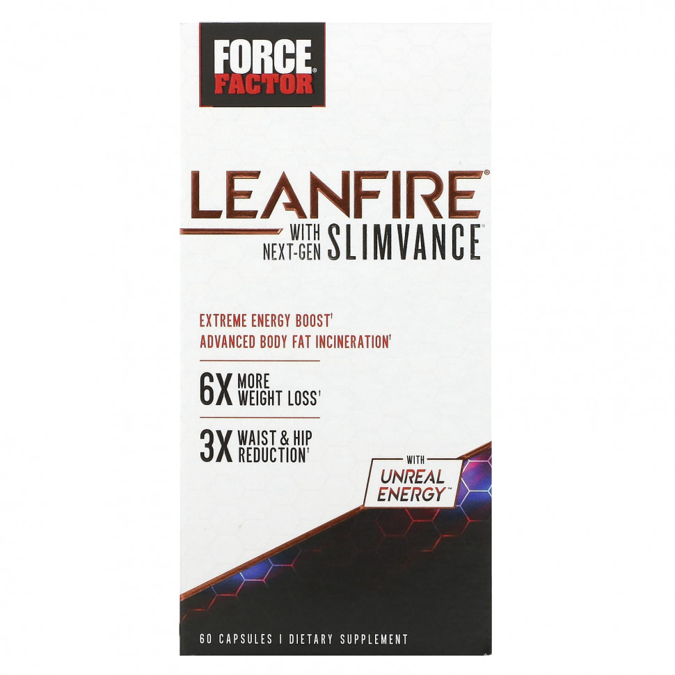 ������ ������ Force Factor, LeanFire � ��������� Slimvance ������ ���������, 60 ������  IHerb (������) ����