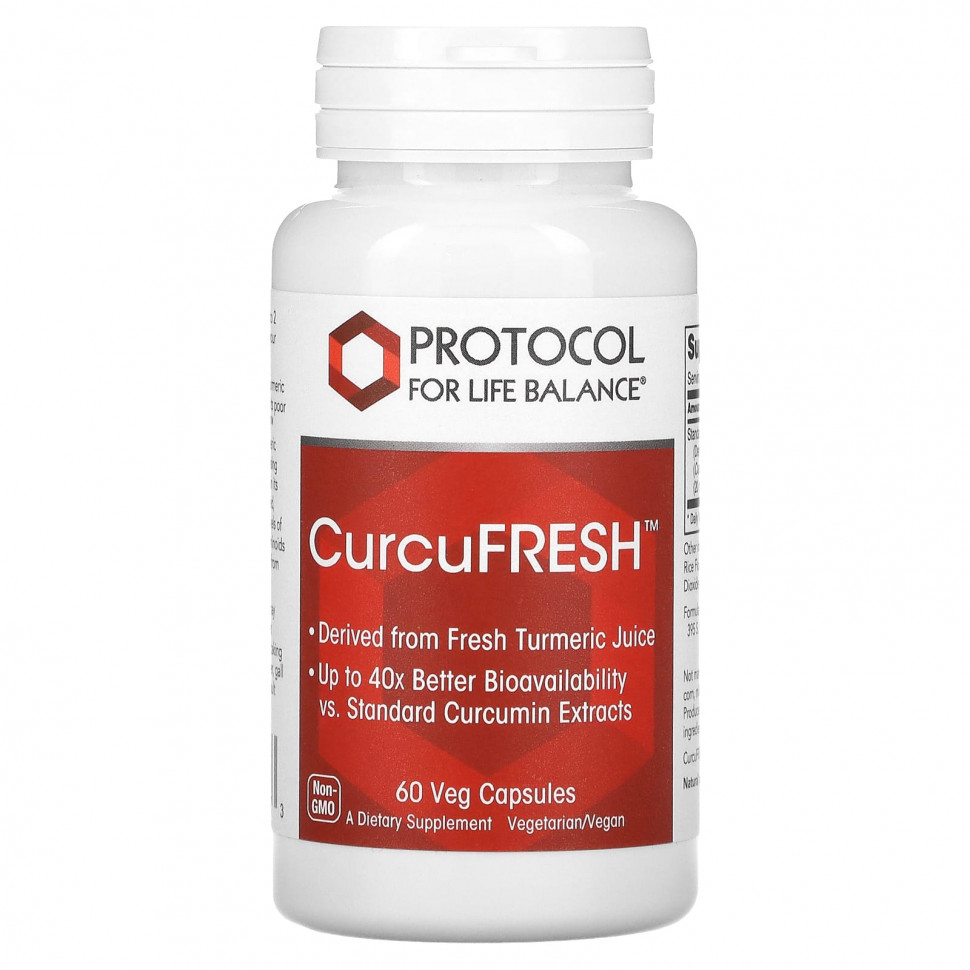 ������ ������ Protocol for Life Balance, CurcuFRESH`` 60 ������������ ������  IHerb (������) ����