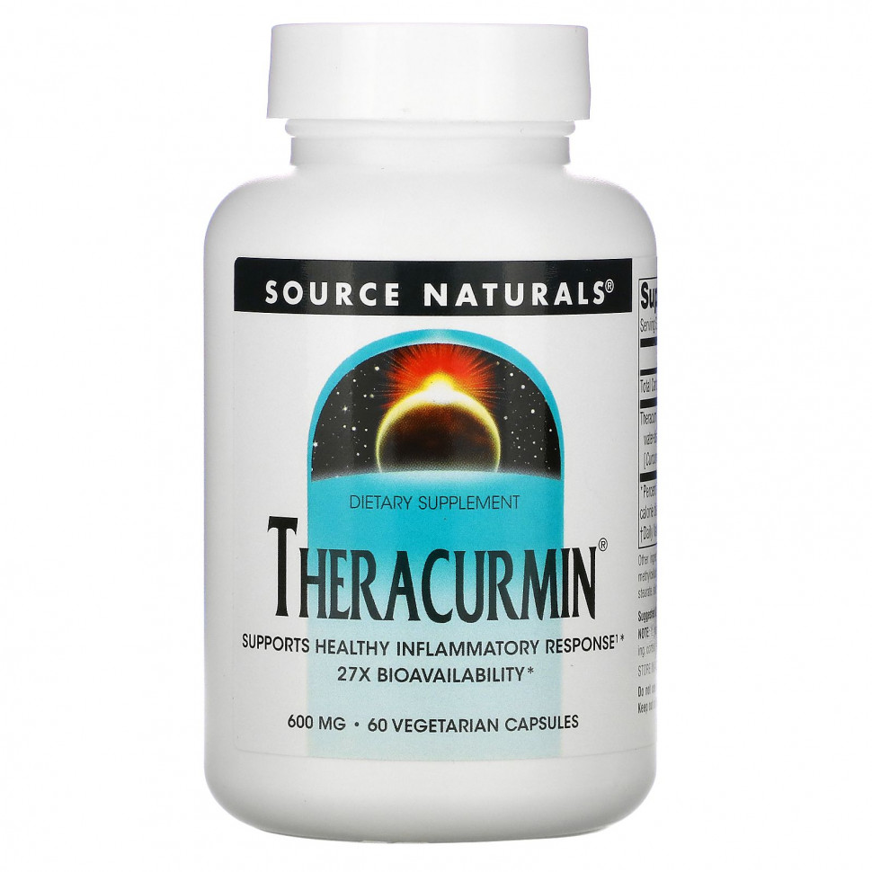������ ������ Source Naturals, Theracurmin, 600 ��, 60 �������������� ������  IHerb (������) ����