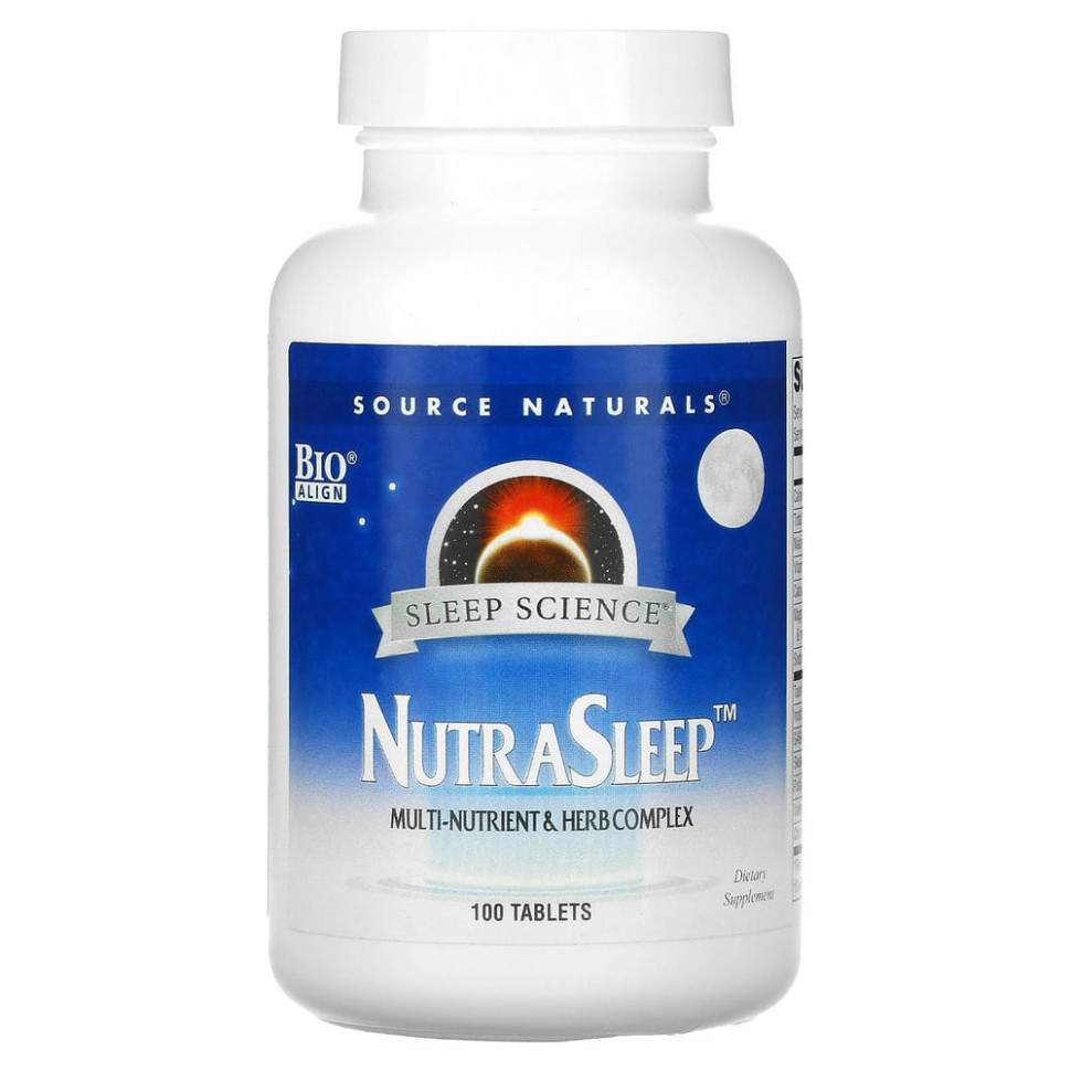 ������ ������ Source Naturals, ������� ������� NutraSleep, 100 ��������  IHerb (������) ����