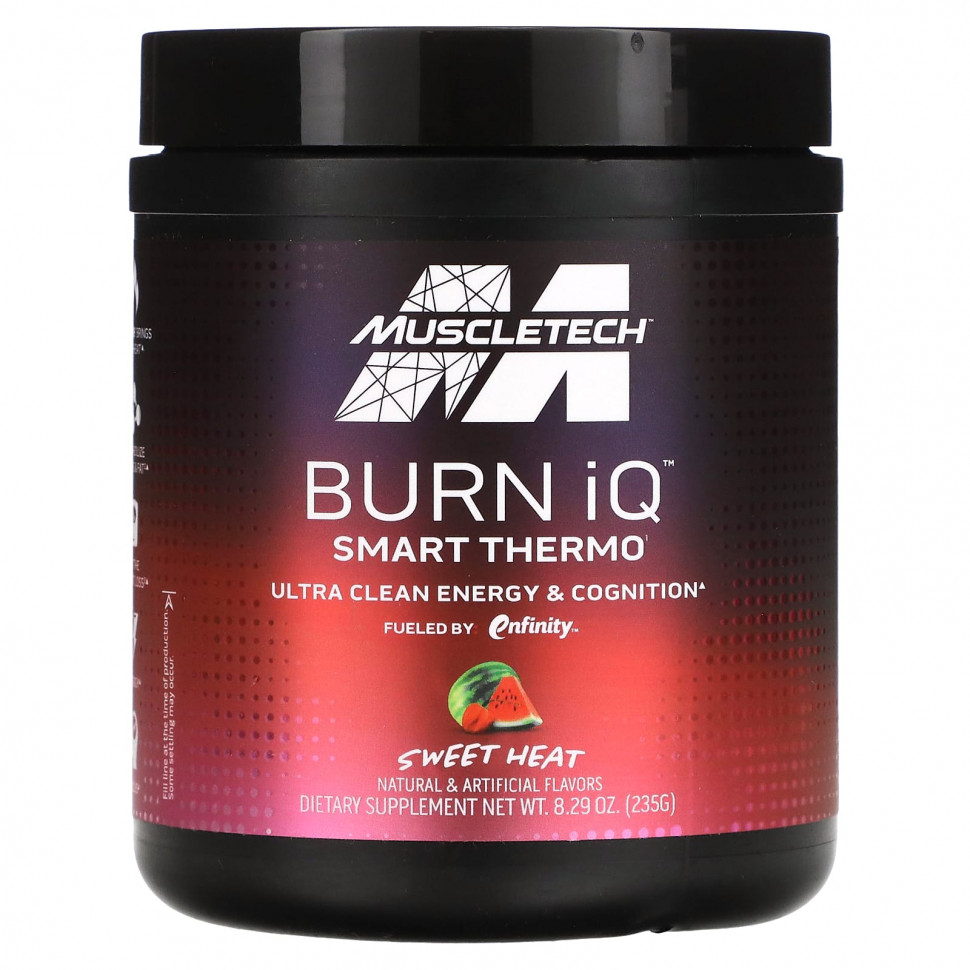 ������ ������ MuscleTech, Burn iQ, Smart Thermo, Sweet Heat, 235 � (8,29 �����)  IHerb (������) ����