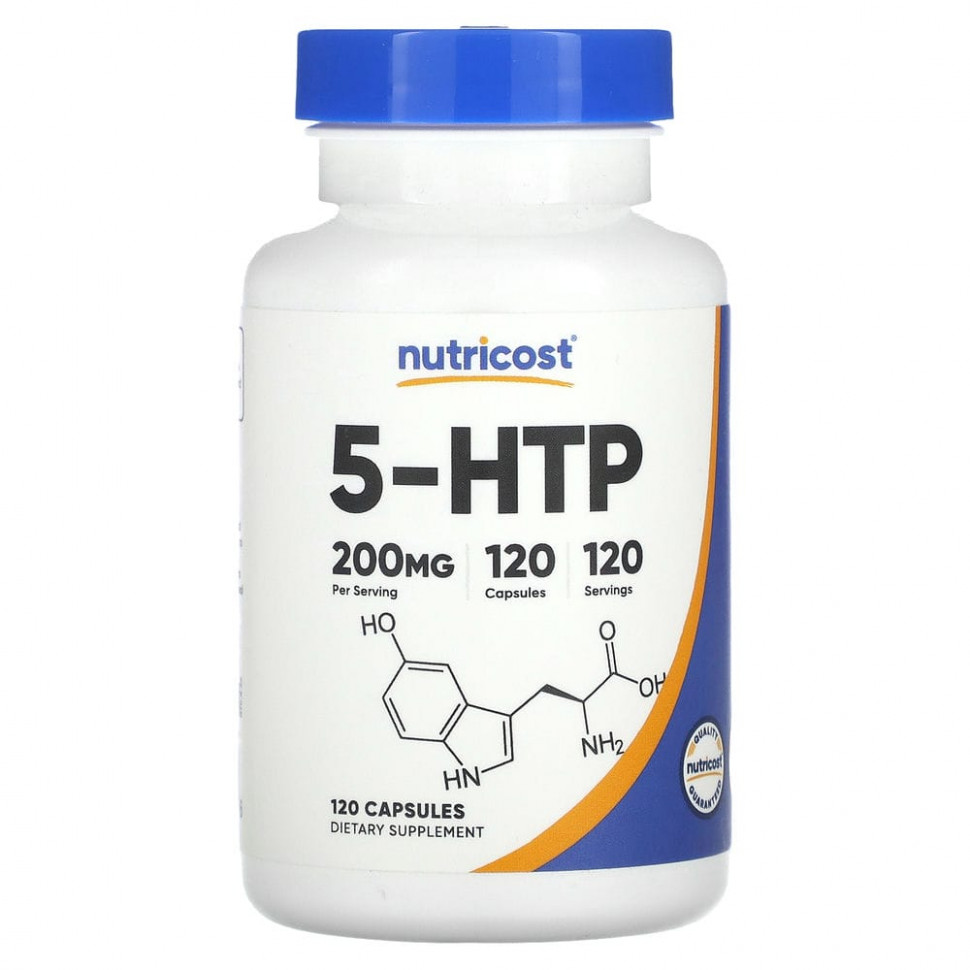 ������ ������ Nutricost, 5-HTP, 200 ��, 120 ������  IHerb (������) ����