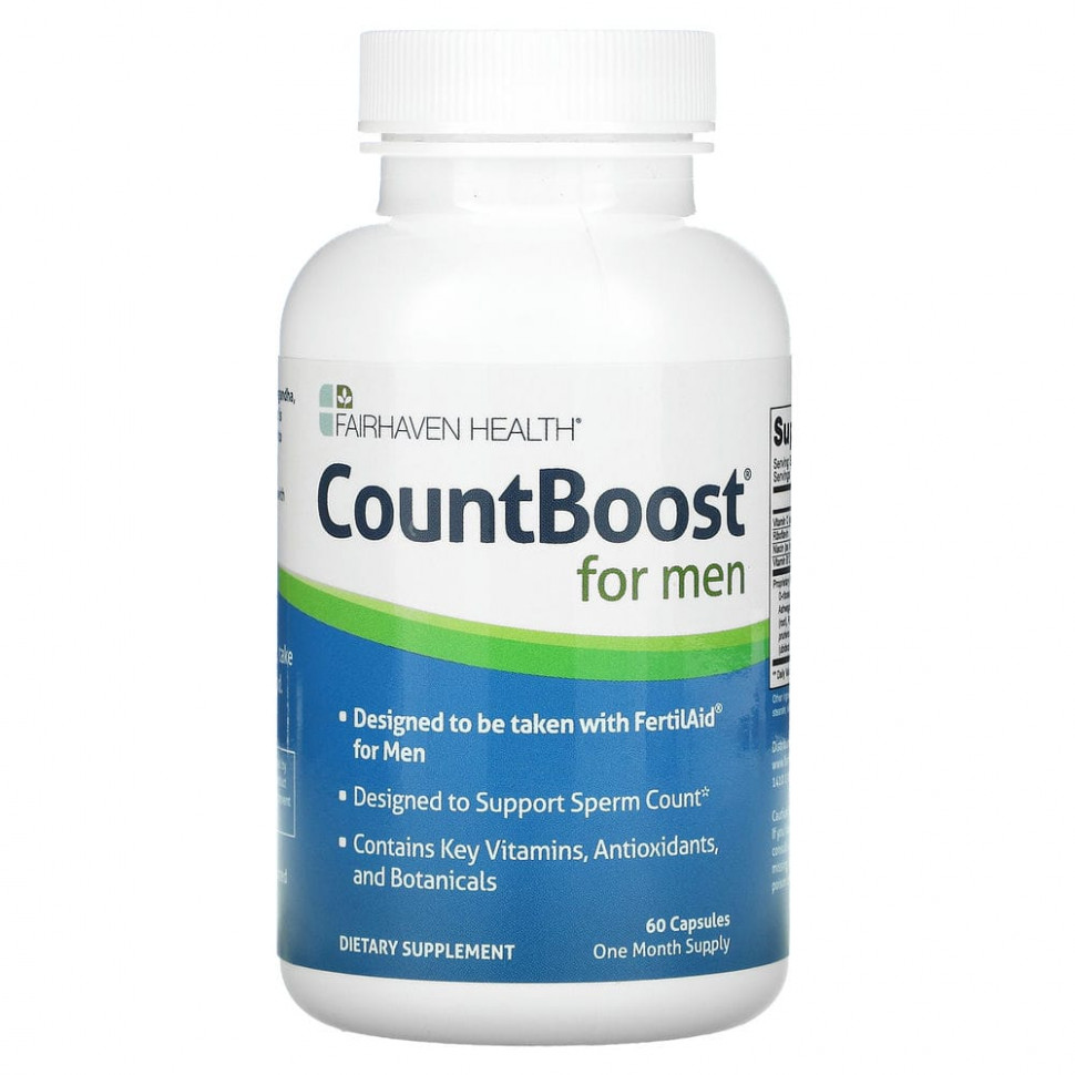 ������ ������ Fairhaven Health, CountBoost ��� ������, 60 ������  IHerb (������) ����