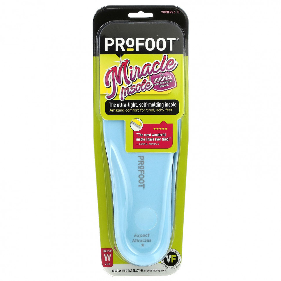 ������ ������ Profoot, Miracle Insole, ��� ������ 6�10 ���, 1 ����  IHerb (������) ����