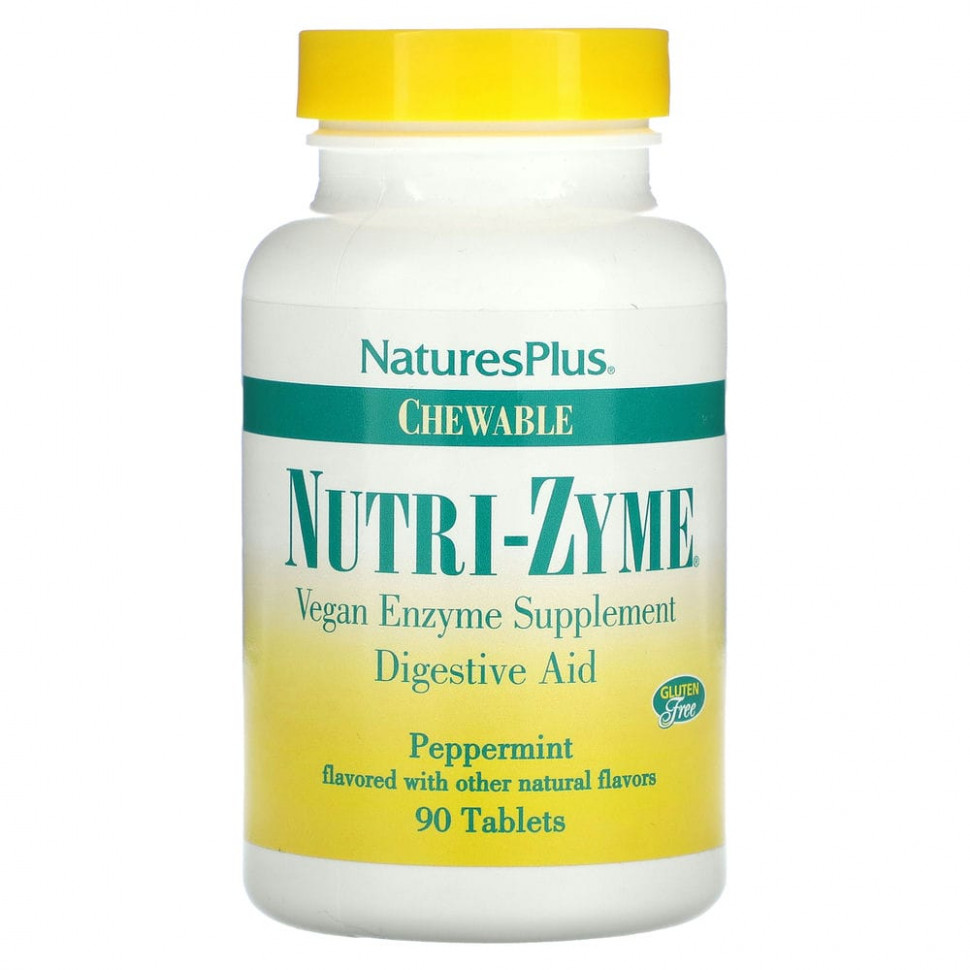 ������ ������ NaturesPlus, ����������� Nutri-Zyme, �������� ����, 90 ��������  IHerb (������) ����