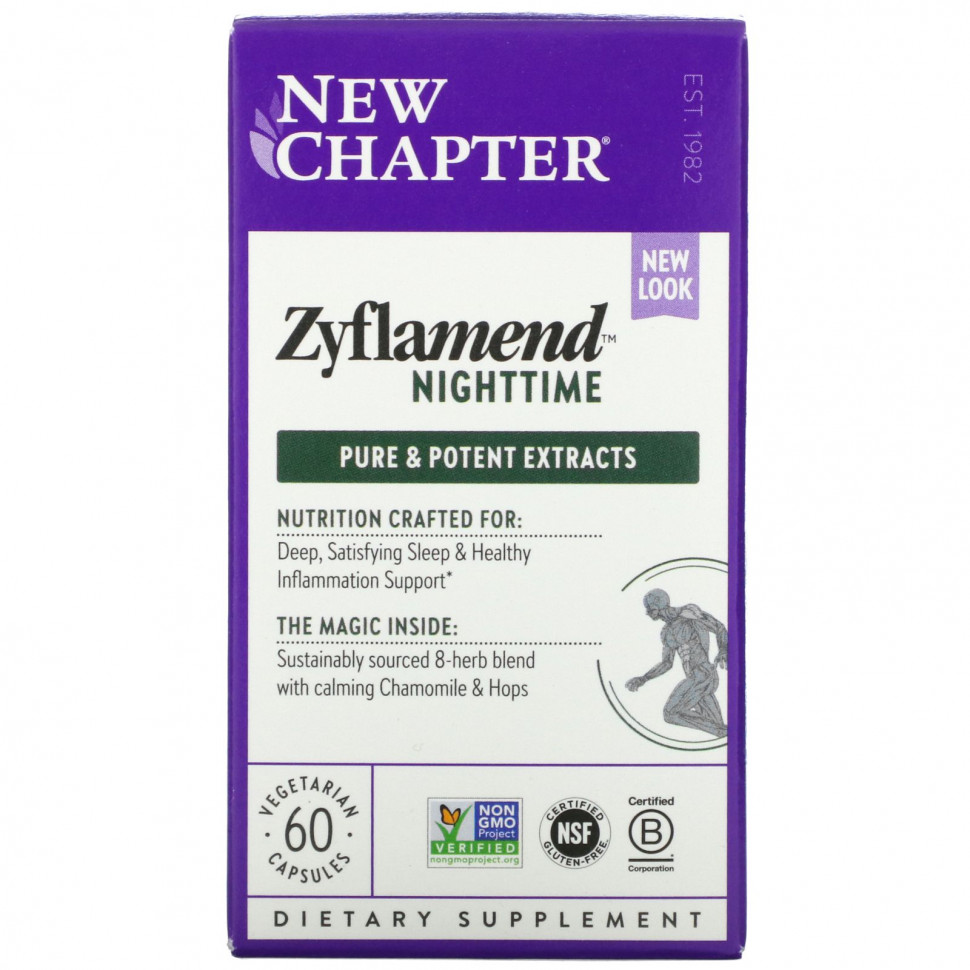 ������ ������ New Chapter, Zyflamend Nighttime, 60 �������������� ������  IHerb (������) ����