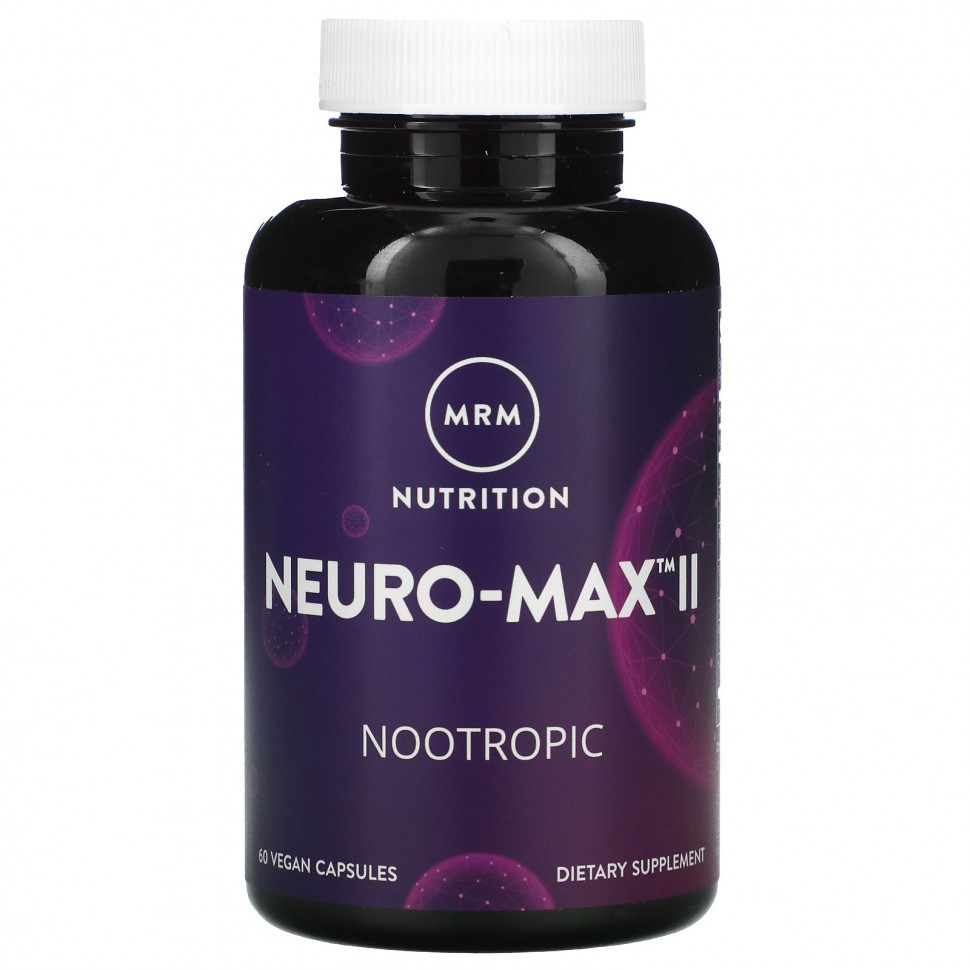 ������ ������ MRM, Neuro-Max II, 60 ��������� ������  IHerb (������) ����
