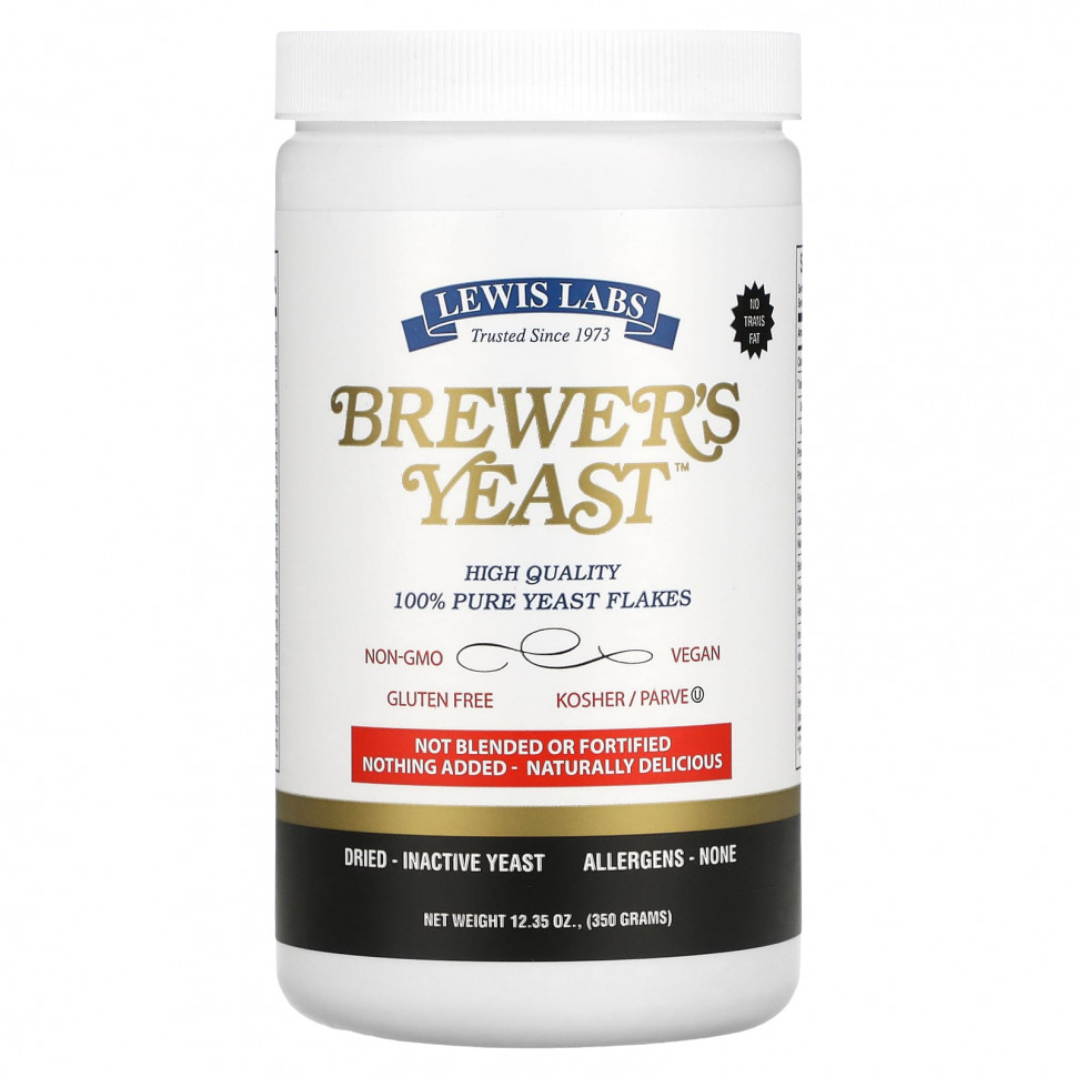 ������ ������ Lewis Labs, Brewer's Yeast , 12.35 oz (350 g)  IHerb (������) ����