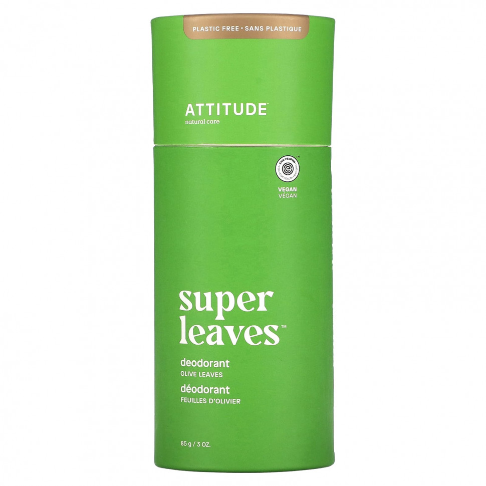 ������ ������ ATTITUDE, Super Leaves, ����������, ������ �����, 85 � (3 �����)  IHerb (������) ����
