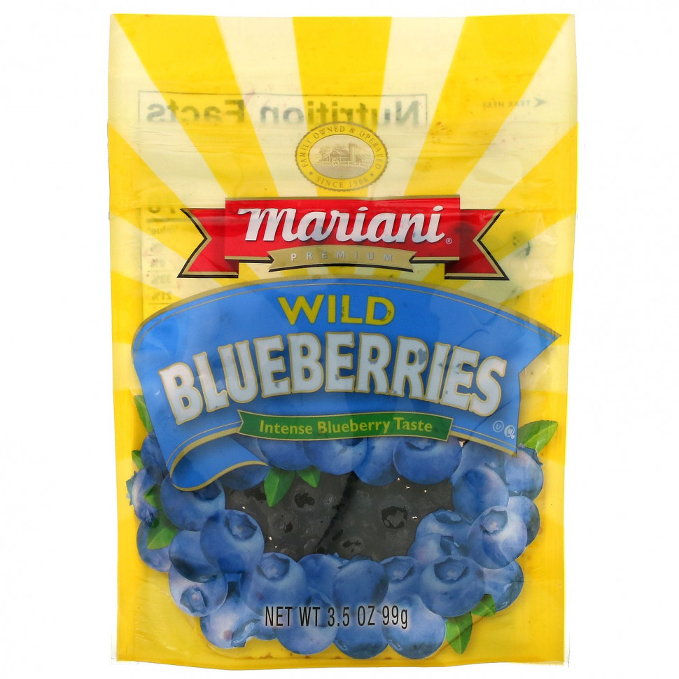 ������ ������ Mariani Dried Fruit, Premium, Wild Blueberries, 3.5 oz (99 g)  IHerb (������) ����