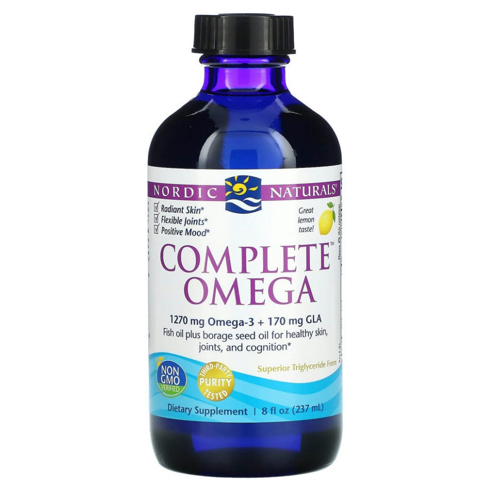 ������ ������ Nordic Naturals, Complete Omega, � �������� ������, 237 �� (8 ����. �����)  IHerb (������) ����