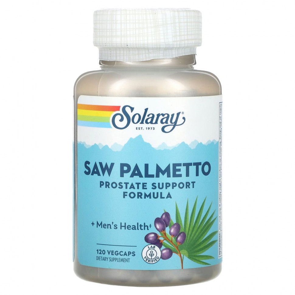 ������ ������ Solaray, Saw Palmetto, 120 �������������� ������  IHerb (������) ����