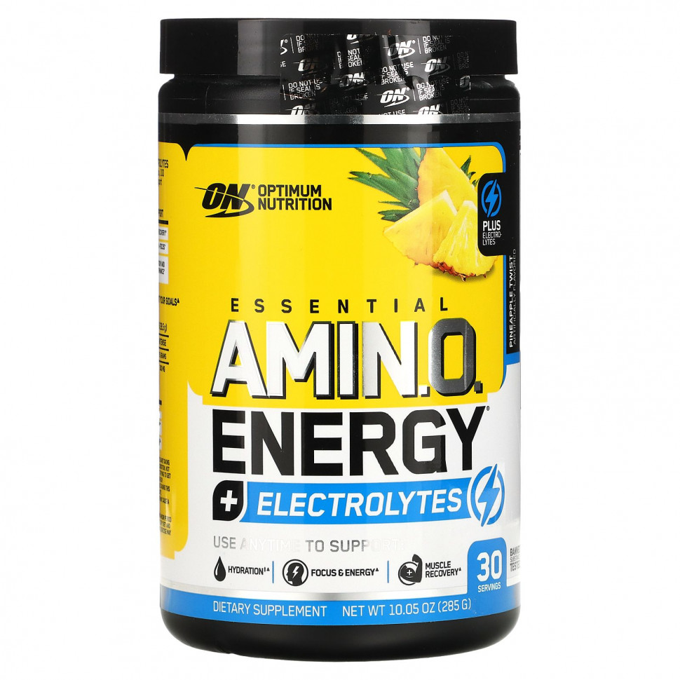 ������ ������ Optimum Nutrition, ESSENTIAL AMIN.O. ENERGY + ELECTROLYTES, ���������� �����, 285 � (10,05 �����)  IHerb (������) ����