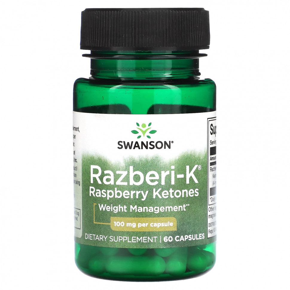 ������ ������ Swanson, Razberi-K, ������ ������, 100 ��, 60 ������  IHerb (������) ����