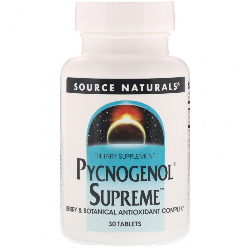 ������ ������ Source Naturals, ���������� Supreme, 30 ��������  IHerb (������) ����