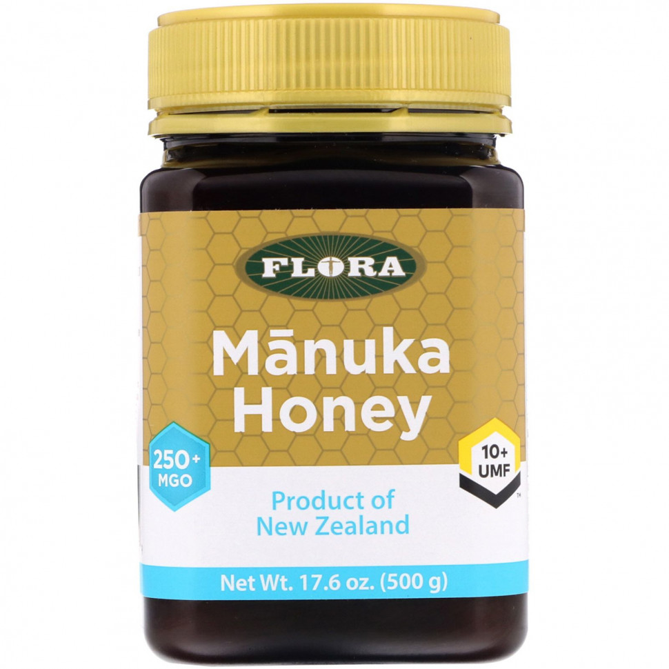 ������ ������ Flora, ��� ������, MGO 250+, 500 � (17,6 �����)  IHerb (������) ����