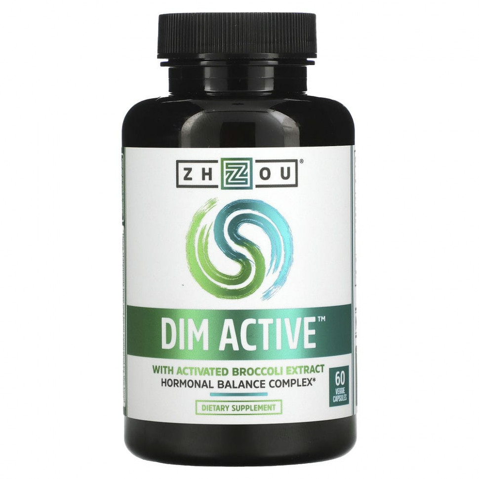������ ������ Zhou Nutrition, DIM Active, �������� ��� ������������� �������, 60 �������������� ������  IHerb (������) ����
