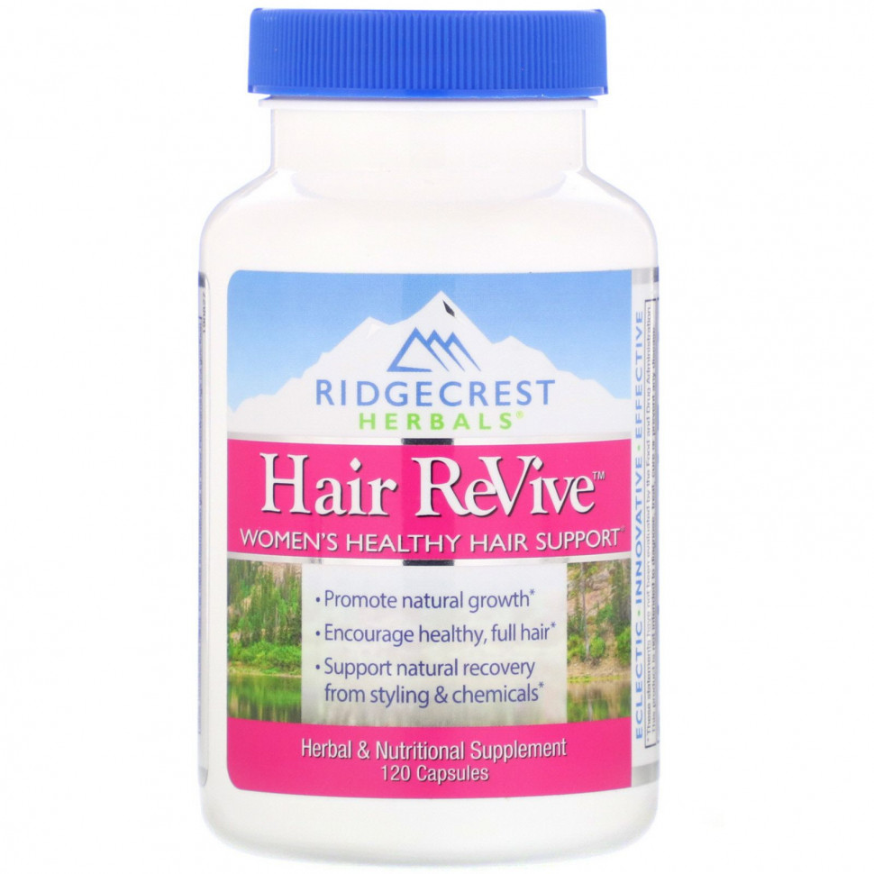 ������ ������ RidgeCrest Herbals, Hair ReVive, 120 ������  IHerb (������) ����