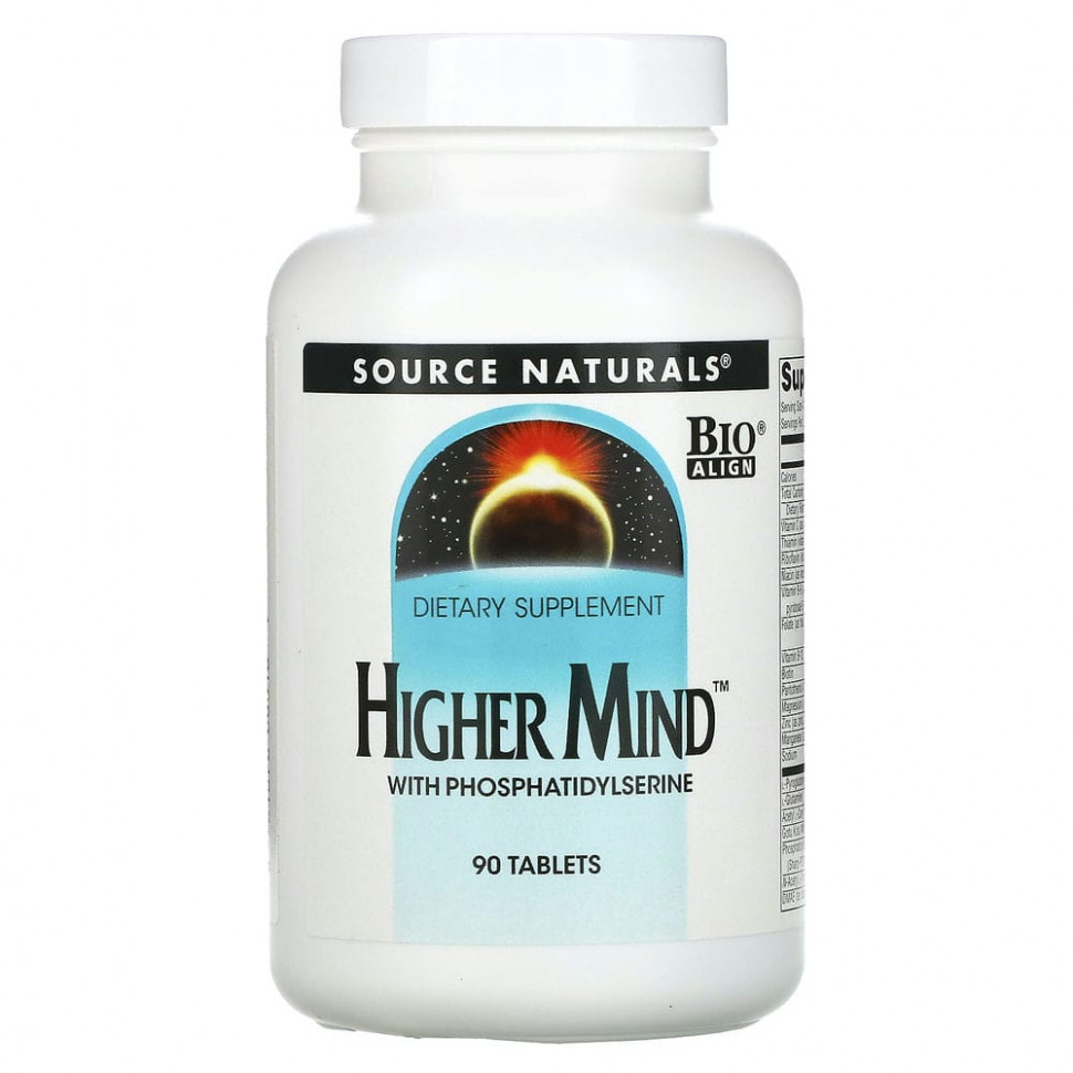 ������ ������ Source Naturals, Higher Mind, 90 ��������  IHerb (������) ����
