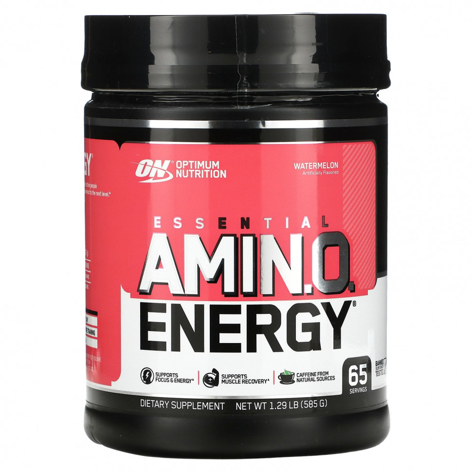������ ������ Optimum Nutrition, ESSENTIAL AMIN.O. ENERGY, �����, 585 � (1,29 �����)  IHerb (������) ����