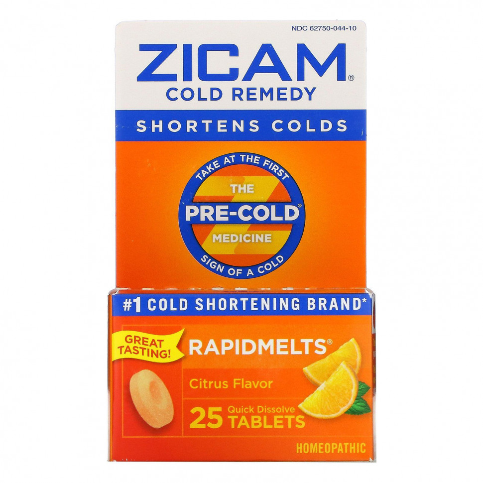 ������ ������ Zicam, Cold Remedy, RapidMelts, ������, 25 ����������������� ��������  IHerb (������) ����