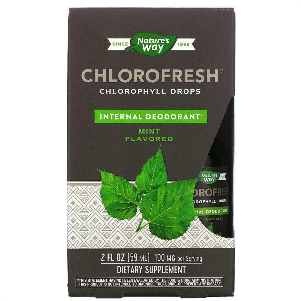 ������ ������ Nature's Way, Chlorofresh, ����� � �����������, ����, 59 �� (2 ����. �����)  IHerb (������) ����