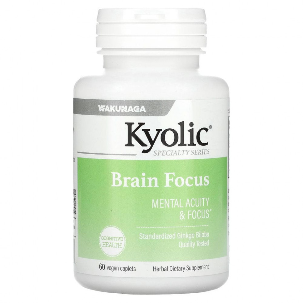 ������ ������ Kyolic, Brain Focus, 60 �������������� ������  IHerb (������) ����
