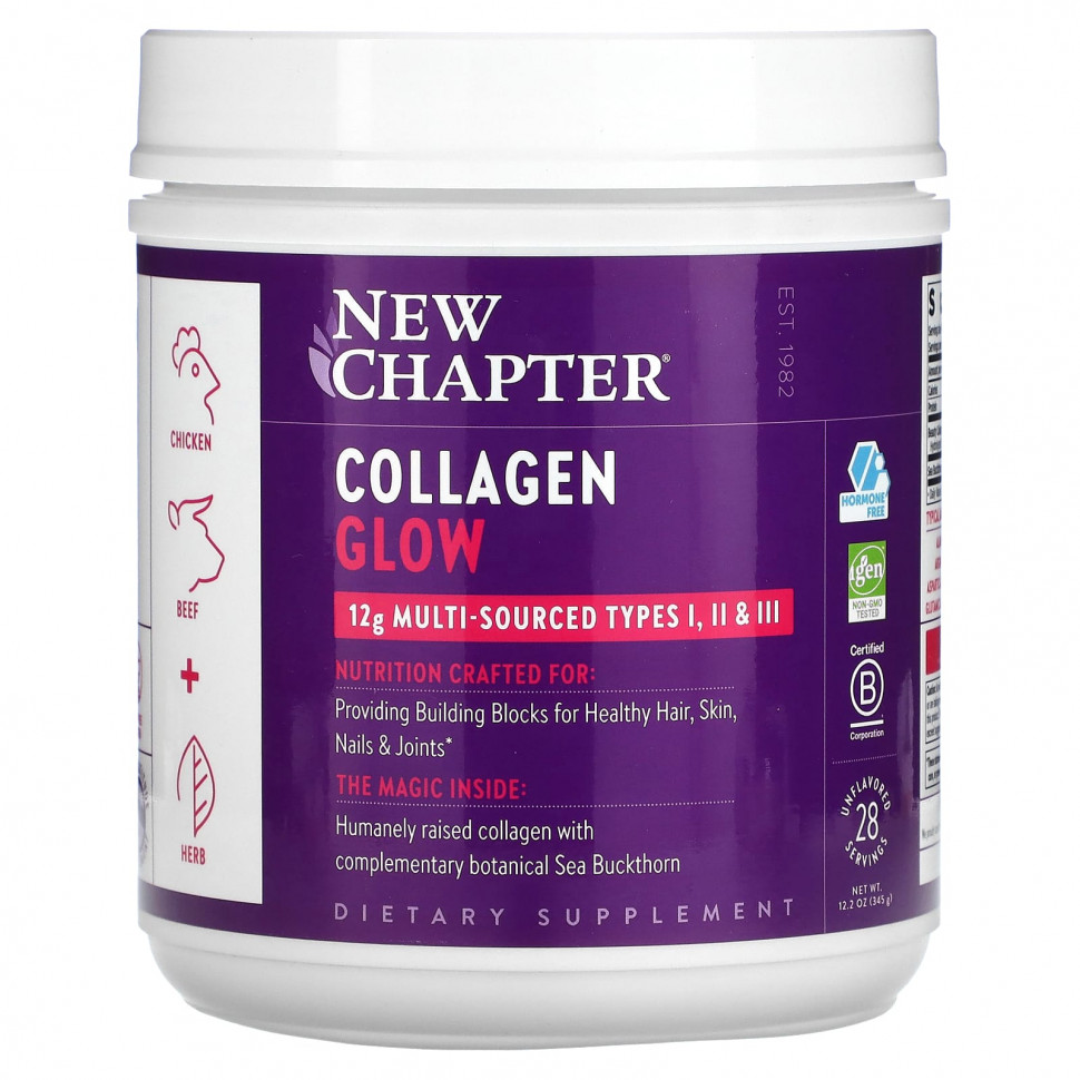 ������ ������ New Chapter, Collagen Glow, ��� �������, 345 � (12,2 �����)  IHerb (������) ����